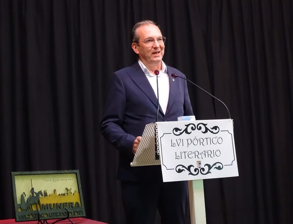 Agustín Fernández Rubio en el LVI Pórtico Literario