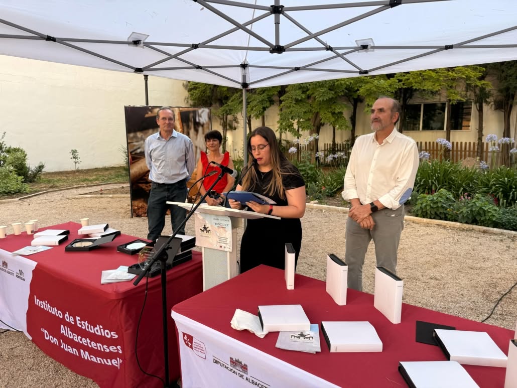 Lectura durante la I Gala Fontecha