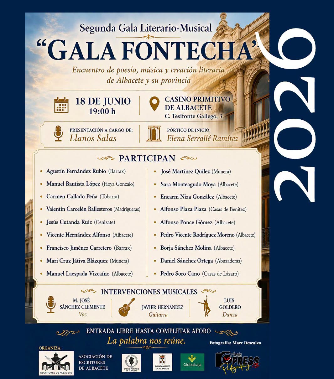 Cartel de la II Gala Fontecha